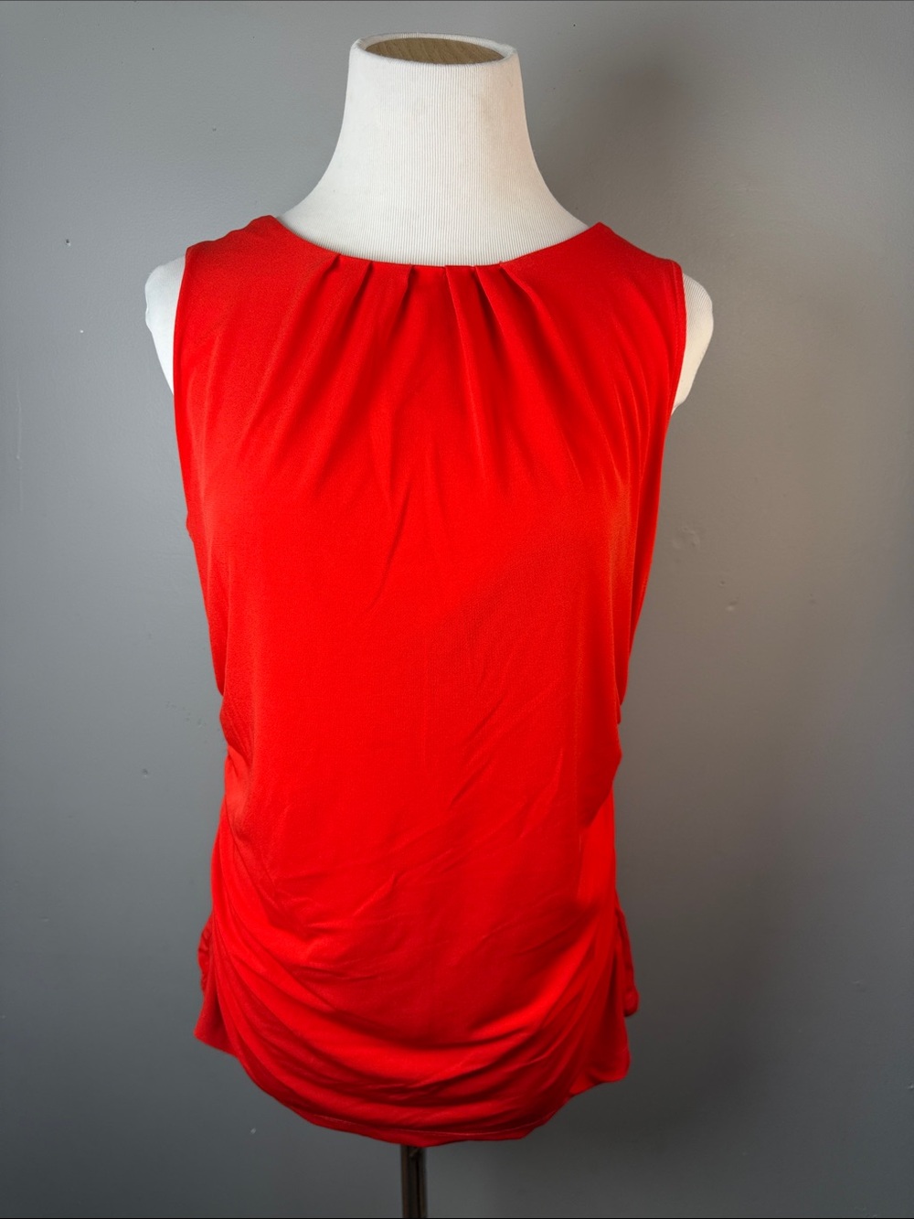 Sleeveless Red orange Women's Shell Top